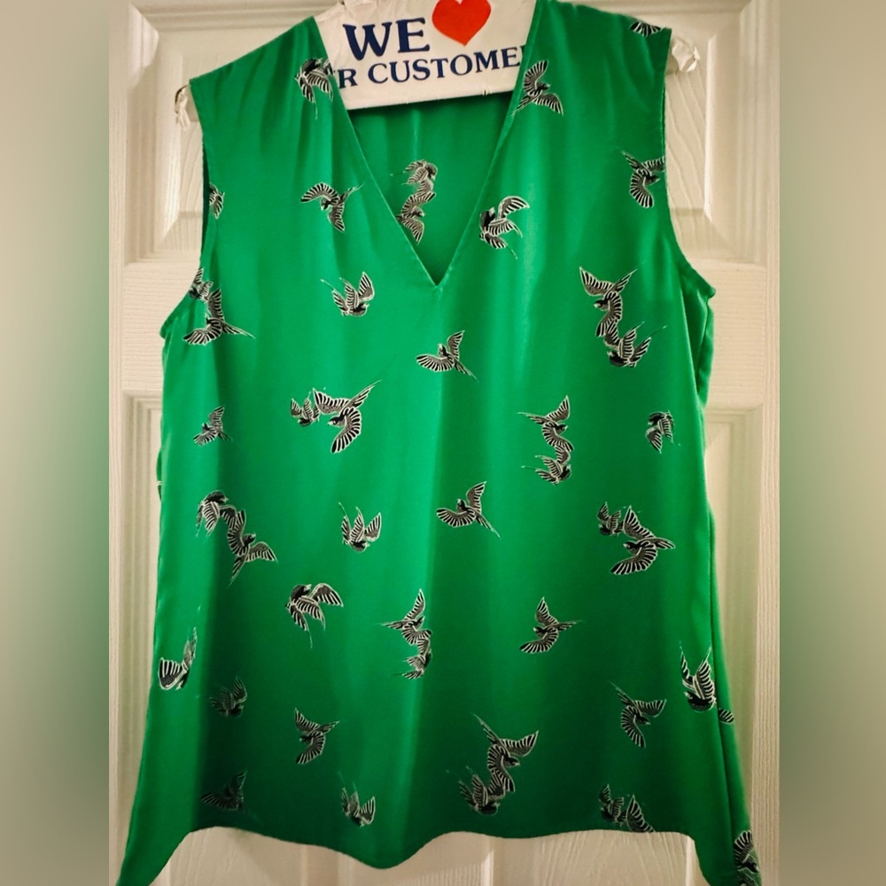 Diane Von Furstenburg Janet Flying Birds Yard Print